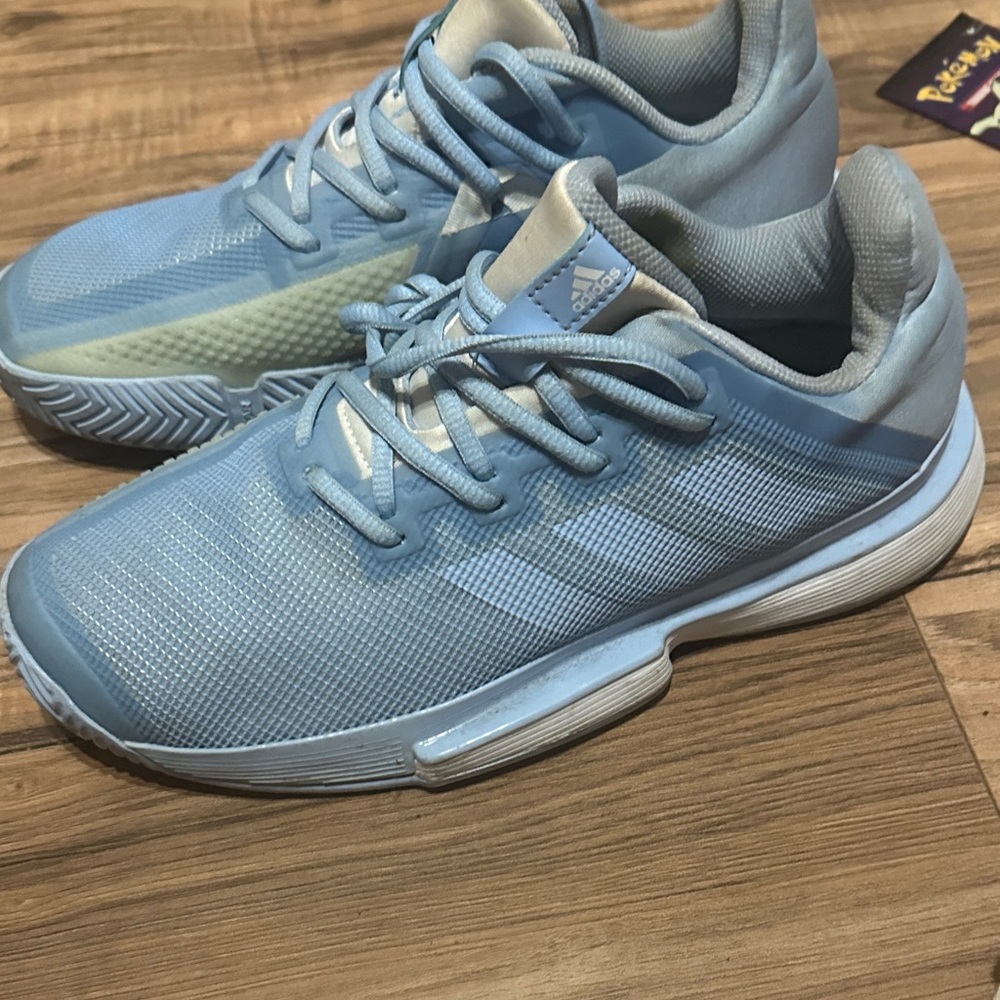 Adidas Sky Blue Athletic Shoes